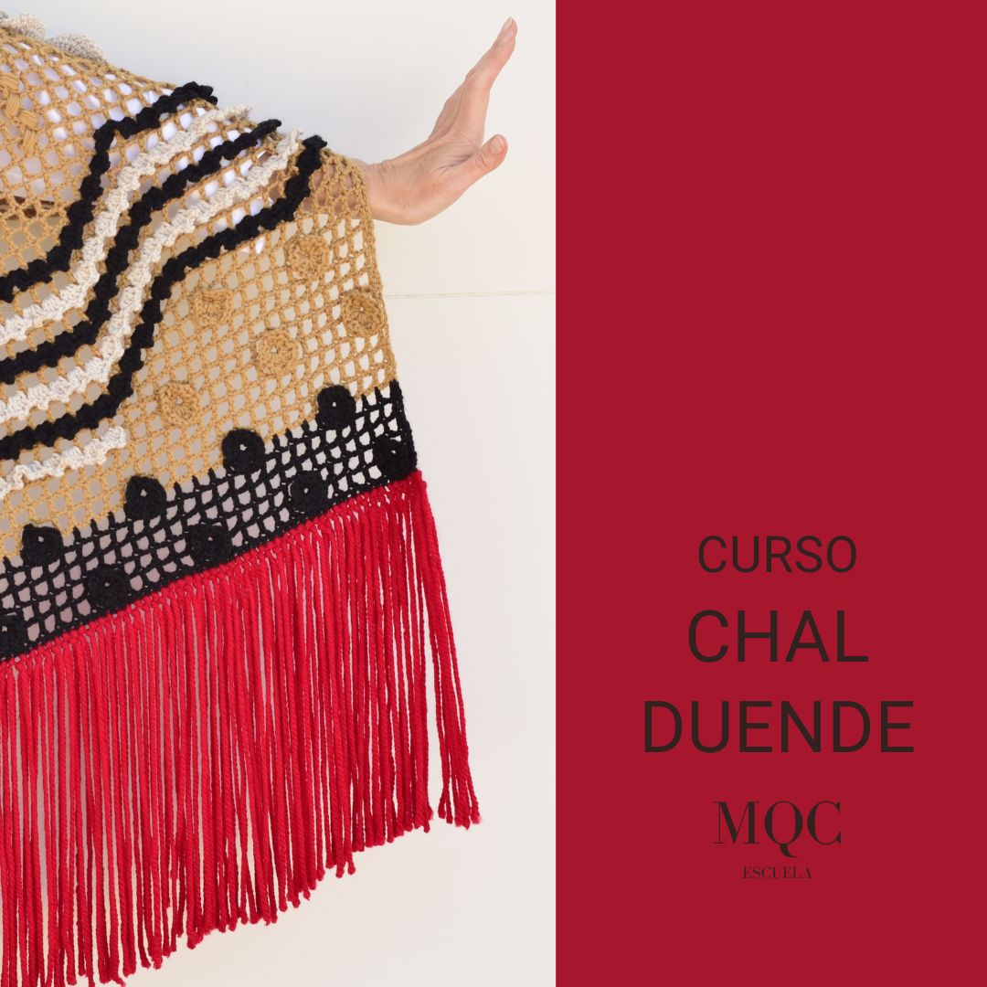 Curso Chal Duende. Cursos y talleres de Crochet