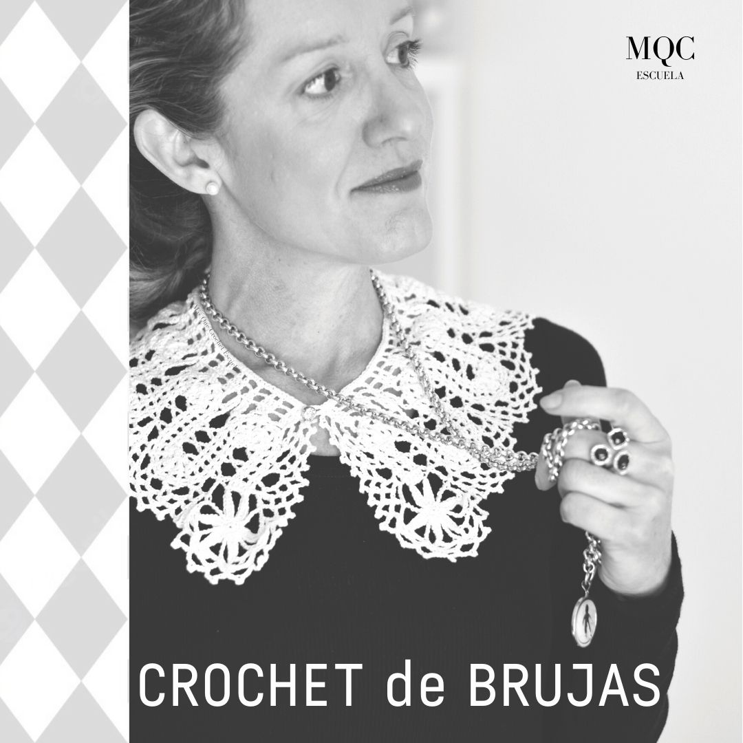 Curso de Crochet online cuello Arlequín