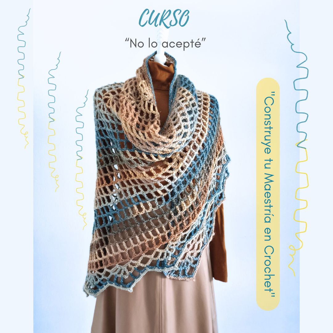 Curso "No lo acepté". Cursos de crochet online MQC